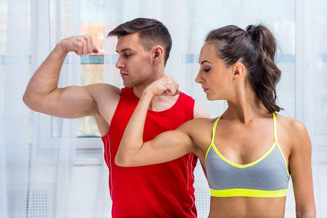 Kann man mit Erbsenprotein Muskeln aufbauen?