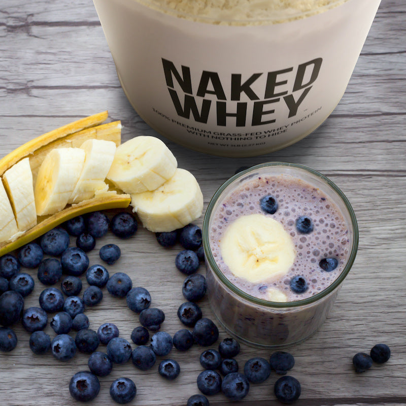 Blueberry Banana Protein Shake