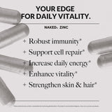 Daily Zinc Supplement | Naked Zinc Carnosine - 60 Capsules