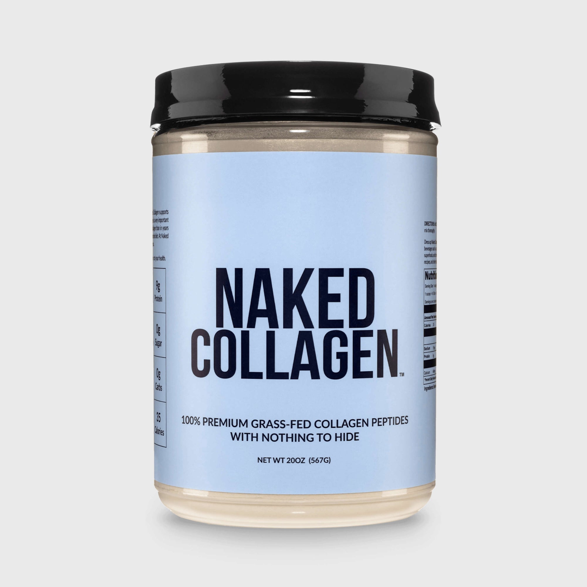 Collagen Peptides Protein Powder | Naked Collagen - 20 oz
