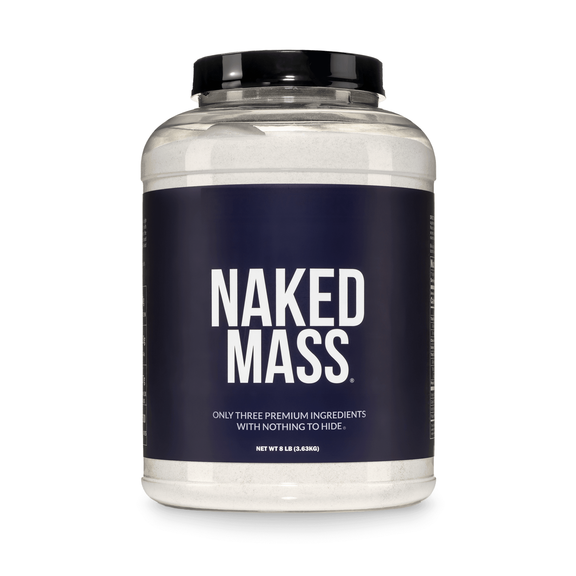 Suplemento proteico para aumentar de peso | Naked Mass - 8 libras