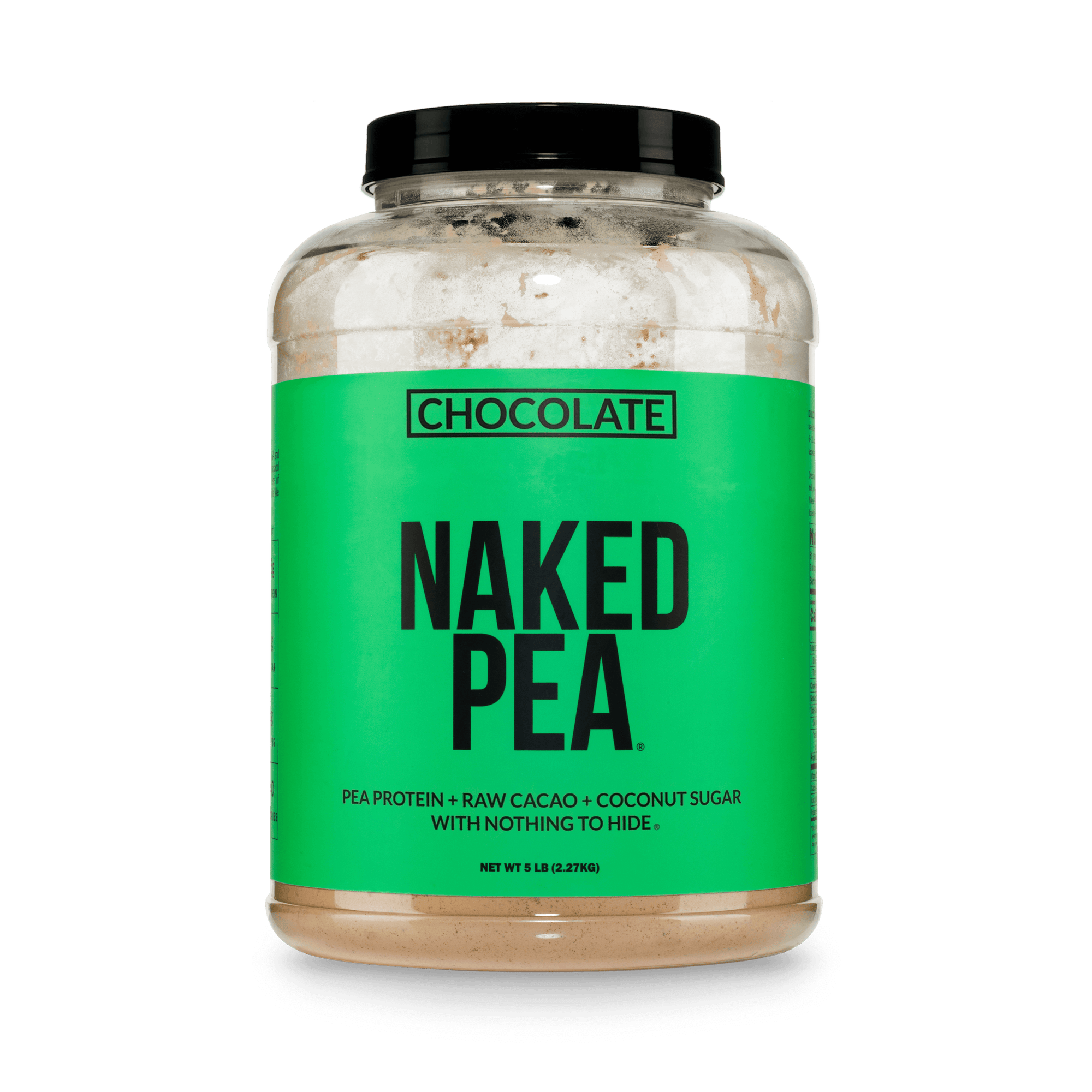 Chocolate Pea Protein Powder | Naked Chocolate Pea - 5LB