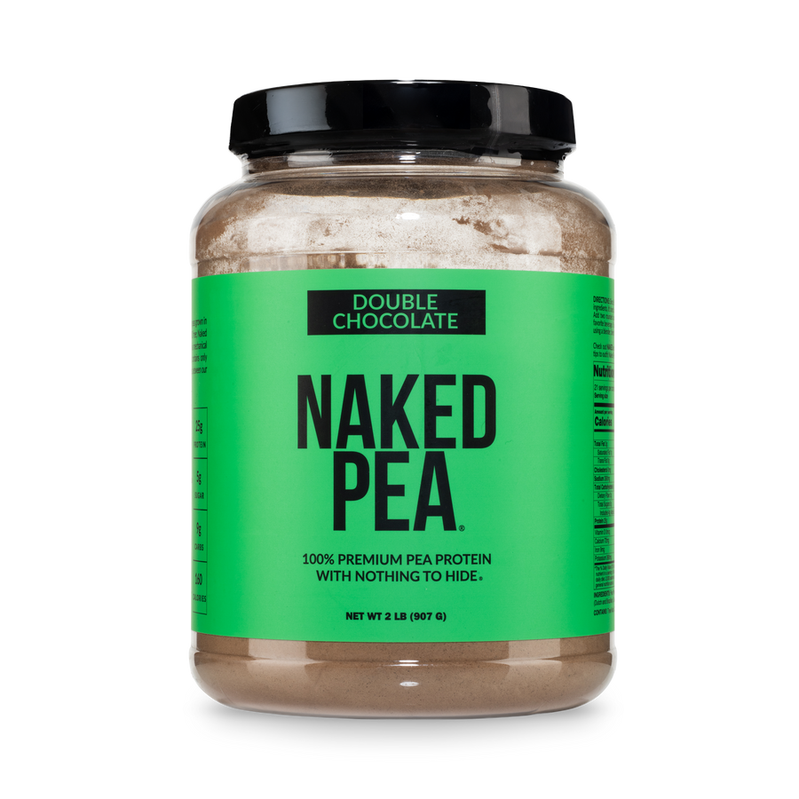 Proteína de guisante en polvo con doble chocolate | Naked Pea - 2 libras