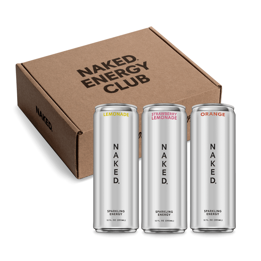 Sparkling Energy Sample Kits | Naked Sparkling Energy Drinks - Sample Kits