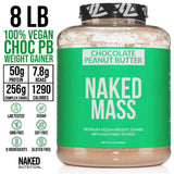 chocolate peanut butter vegan mass 