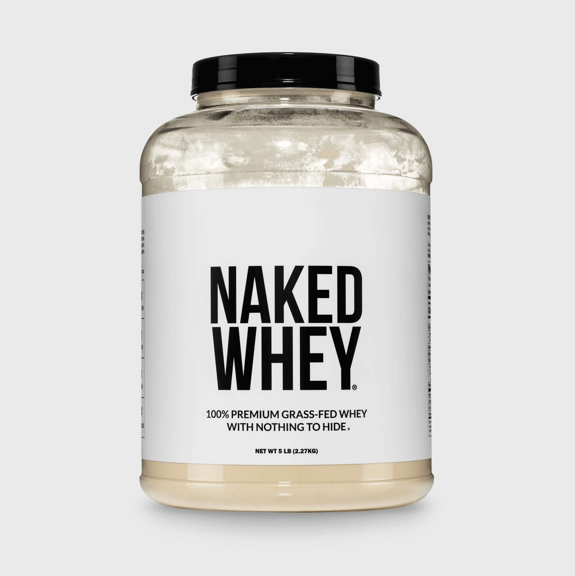 Grass Fed Whey Protein Powder | Naked Whey - 5LB