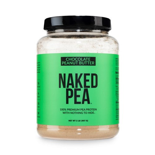 Poudre de protéines de pois au beurre de cacahuètes et au chocolat | Naked Pea - 2LB