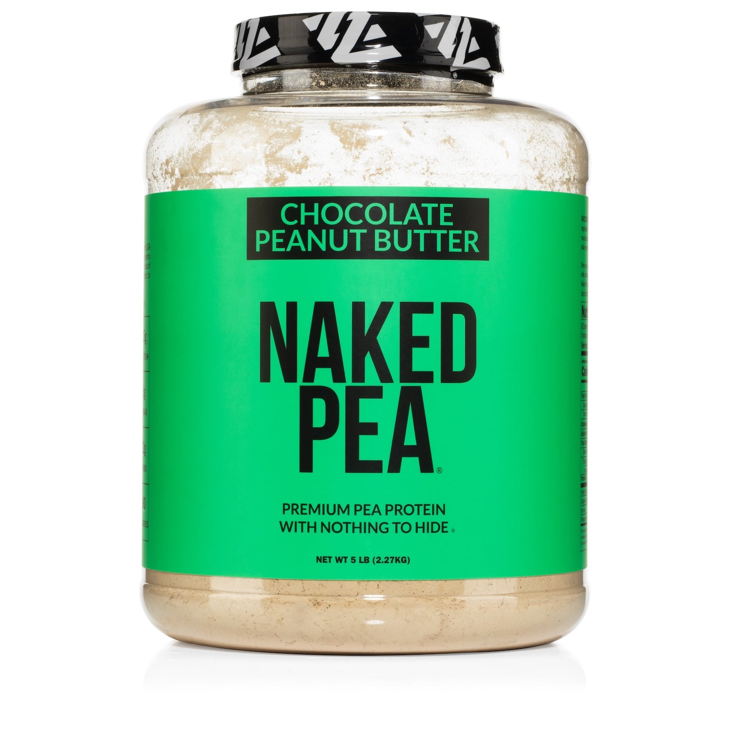 Chocolate Peanut Butter Pea Protein Powder – Naked Nutrition