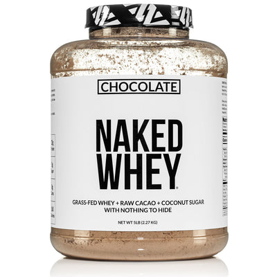 Chocolate Whey Protein Powder | Naked Chocolate Whey - 5LB