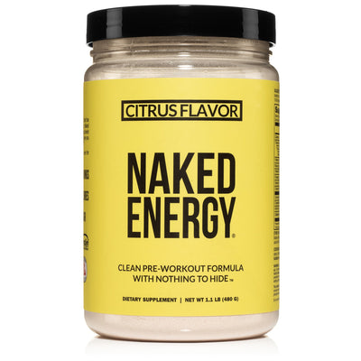 Citrus Pre Workout Supplement | Naked Energy - 30 Servings