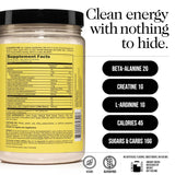 Pre Workout Supplement Citrus