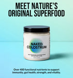 Grass-Fed Colostrum Powder | Naked Colostrum - 150 Servings
