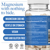 Daily Magnesium Supplement | Naked Magnesium - 120 Capsules