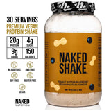 peanut butter blueberry protein shake