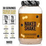 peanut butter blueberry protein shake