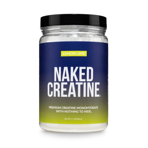 Lemon Lime Creatine Monohydrate Powder | Naked Creatine - 1.1LB