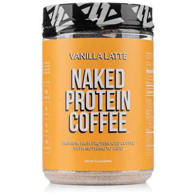 Vanilla Latte Protein Iced Coffee | Naked Protein Coffee - 17 Servings