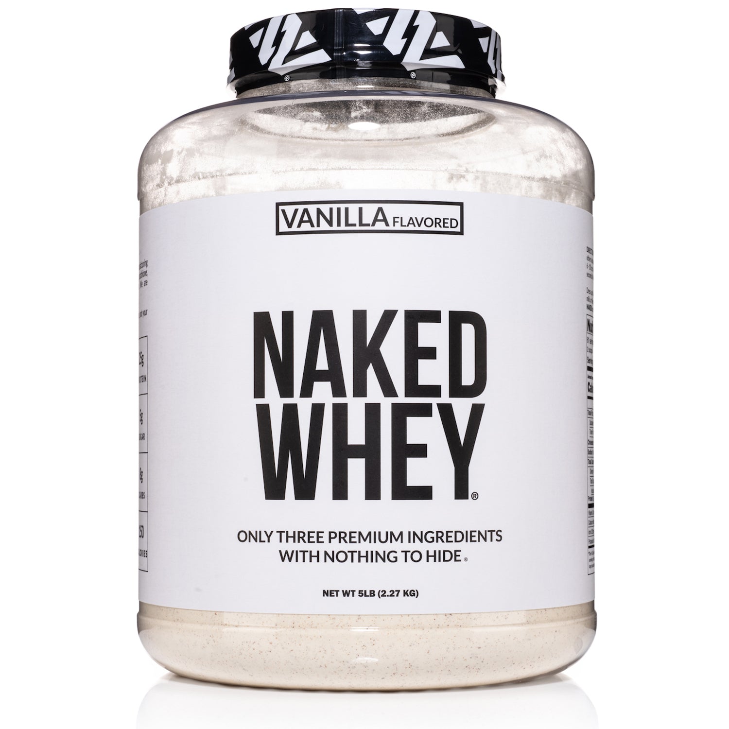 Vanilla Whey Protein Powder | Naked Vanilla Whey - 5lb