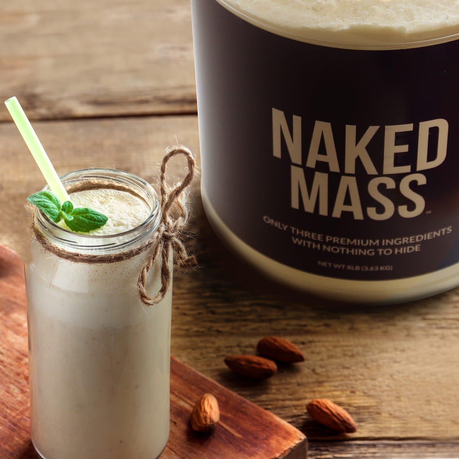 Mass Gainer Protein Supplement | Naked Mass - 8LB
