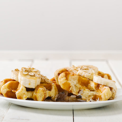 Naked Banana Protein Waffles