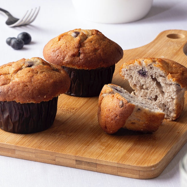 Muffins saludables de proteína en polvo sin gluten para niños (¡y adultos!)