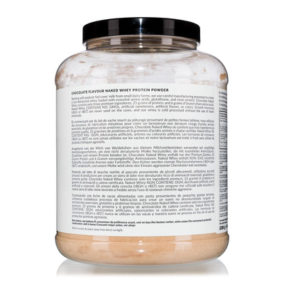 chocolate whey protein powder