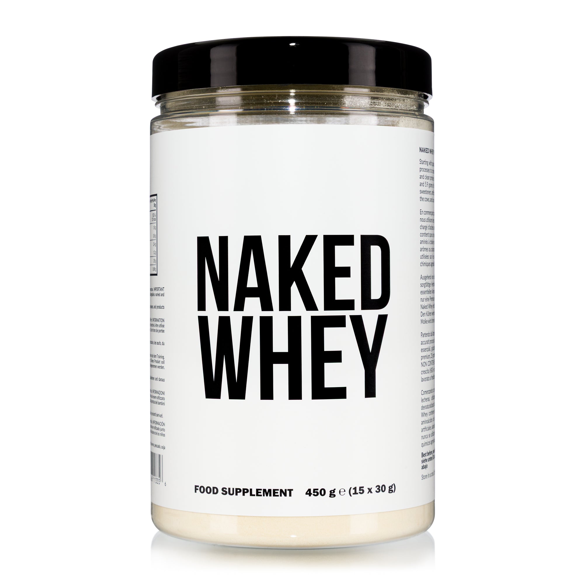 Grass Fed Whey Protein Powder | Naked Whey - 450g