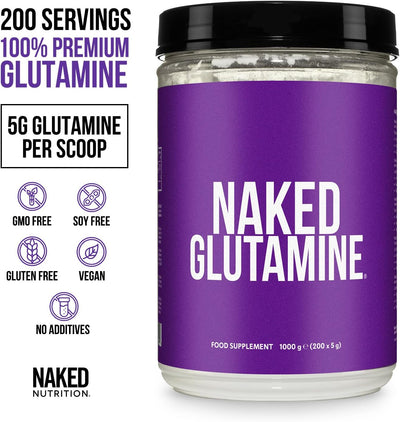 Glutamine Powder | Naked Glutamine - 1000g