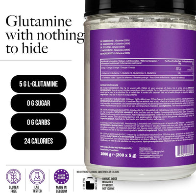 Glutamine Powder | Naked Glutamine - 1000g
