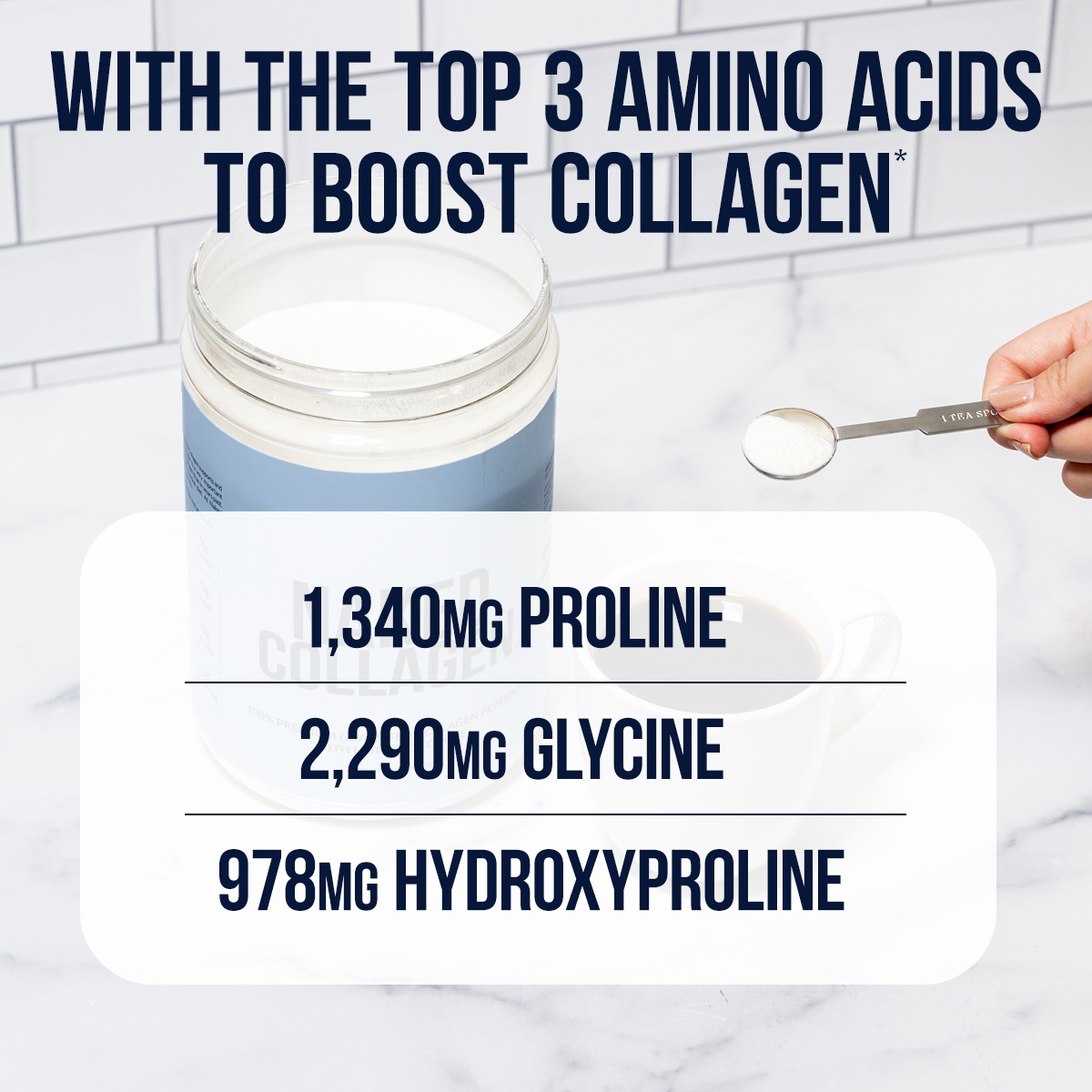 Collagen Peptides Packets | 20 Naked Collagen Packets