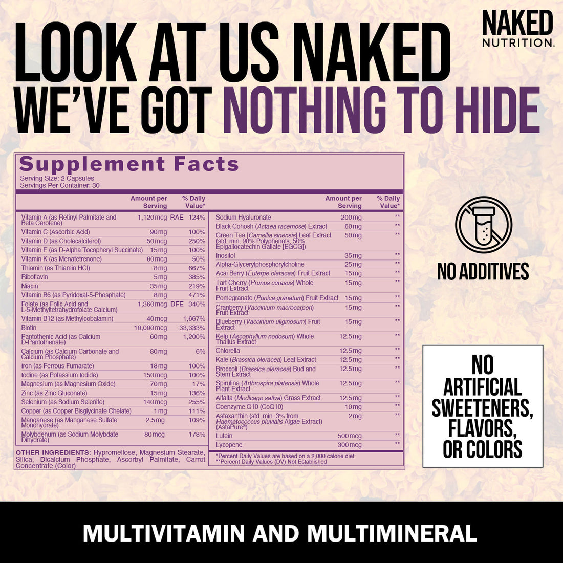 Multivitamínico para mujeres | Ella Women's Multi - 60 cápsulas