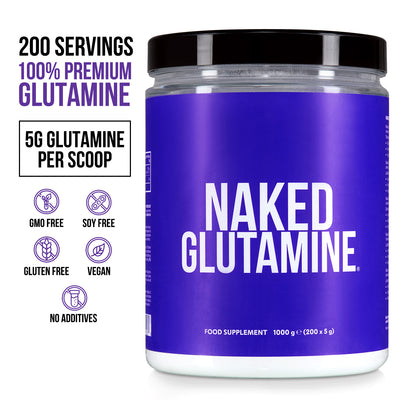 Glutamine Powder | Naked Glutamine - 1000g