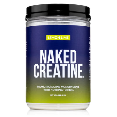 Lemon Lime Creatine Monohydrate Powder | Naked Creatine - 2.2LB