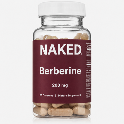 Daily Berberine Supplement | Naked Berberine - 60 Capsules