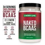Cherry Lime Branched Chain Amino Acids | Naked BCAAs - 34 Servings