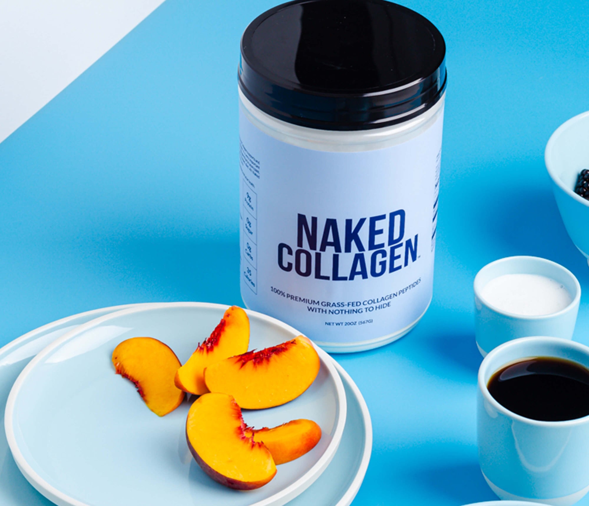 Use alongside a Naked Nutrition protein powder to boost your daily protein intake or use with Naked Collagen for even further skin, hair, and nail support.