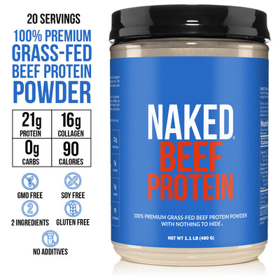 Beef Protein Powder | Naked Beef Protein - 1.1LB