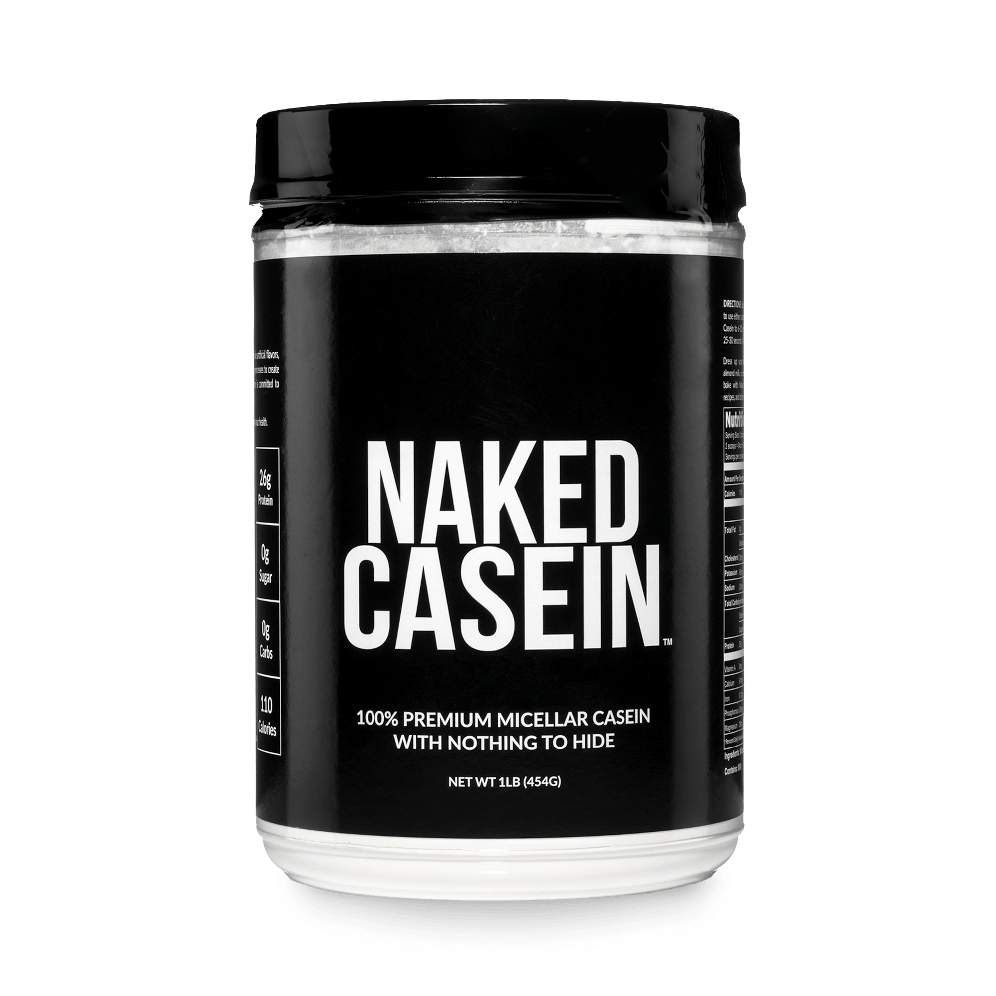 Micellar Casein Protein Powder | Naked Casein - 1lb
