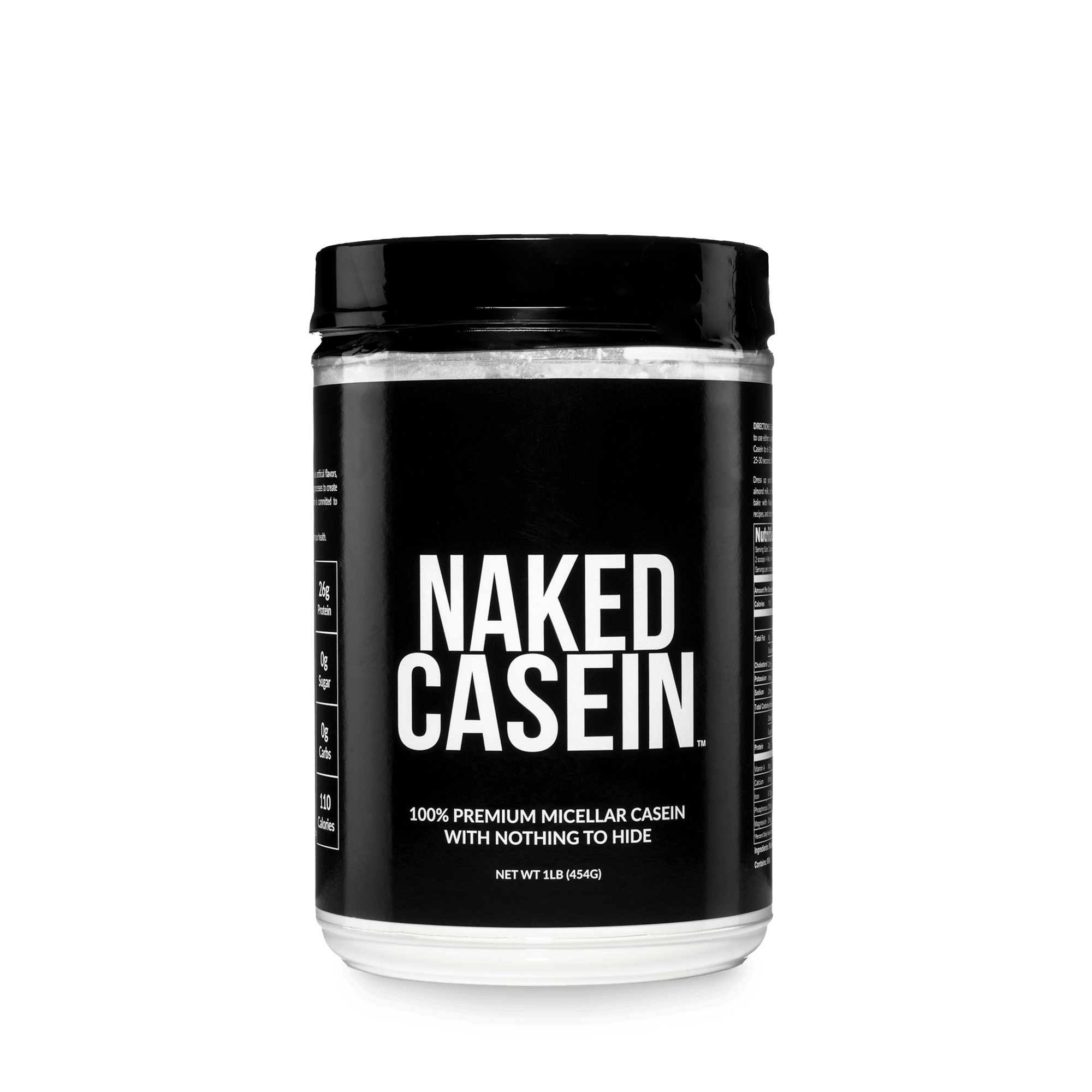 Micellar Casein Protein Powder | Naked Casein - 1lb