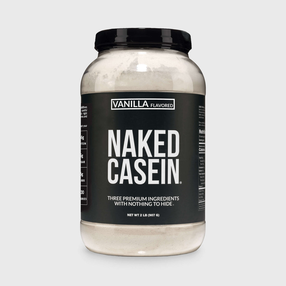 Vanilla Casein Protein Powder | Naked Vanilla Casein - 2LB
