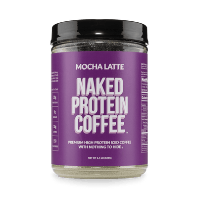 Mocha Latte Protein Iced Coffee | Naked Protein Coffee - 17 Servings