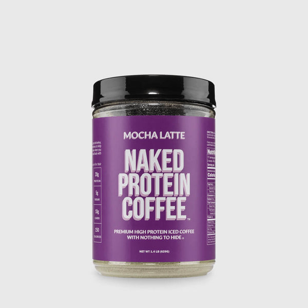 Mocha Latte Protein Iced Coffee | Naked Protein Coffee - 17 Servings