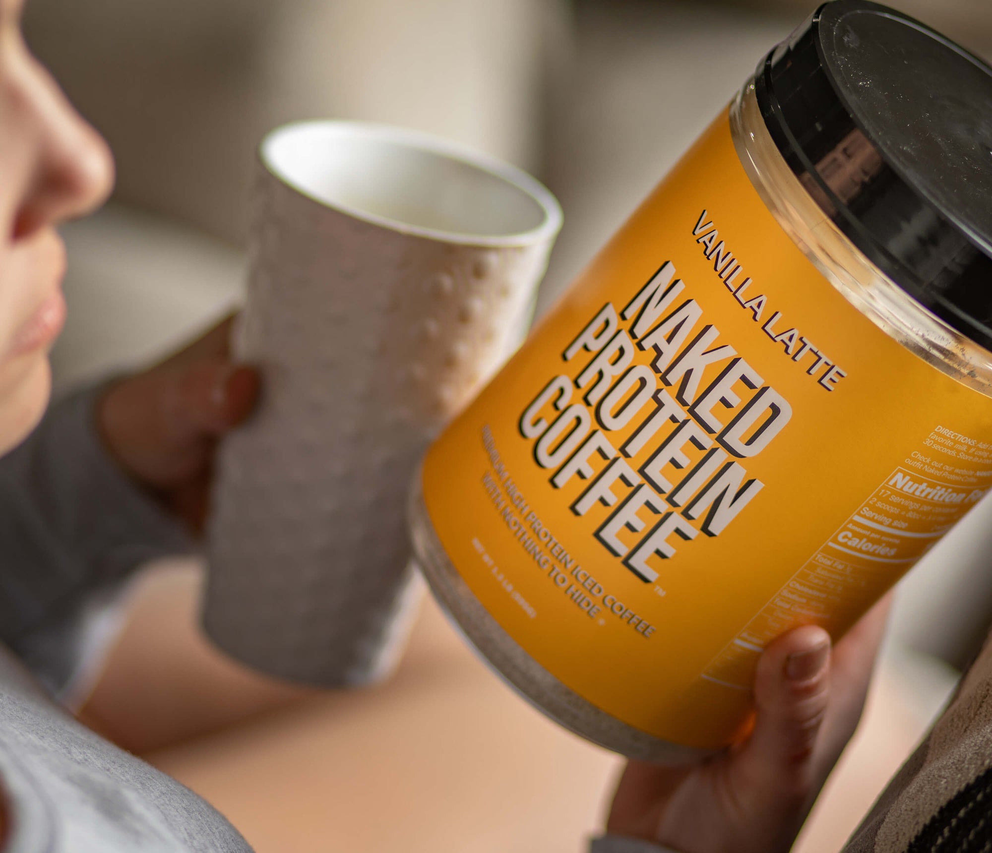 Use with Naked Protein Coffee to create the ultimate, nutrition-packed coffee to support muscle recovery, overall health, and appearance.