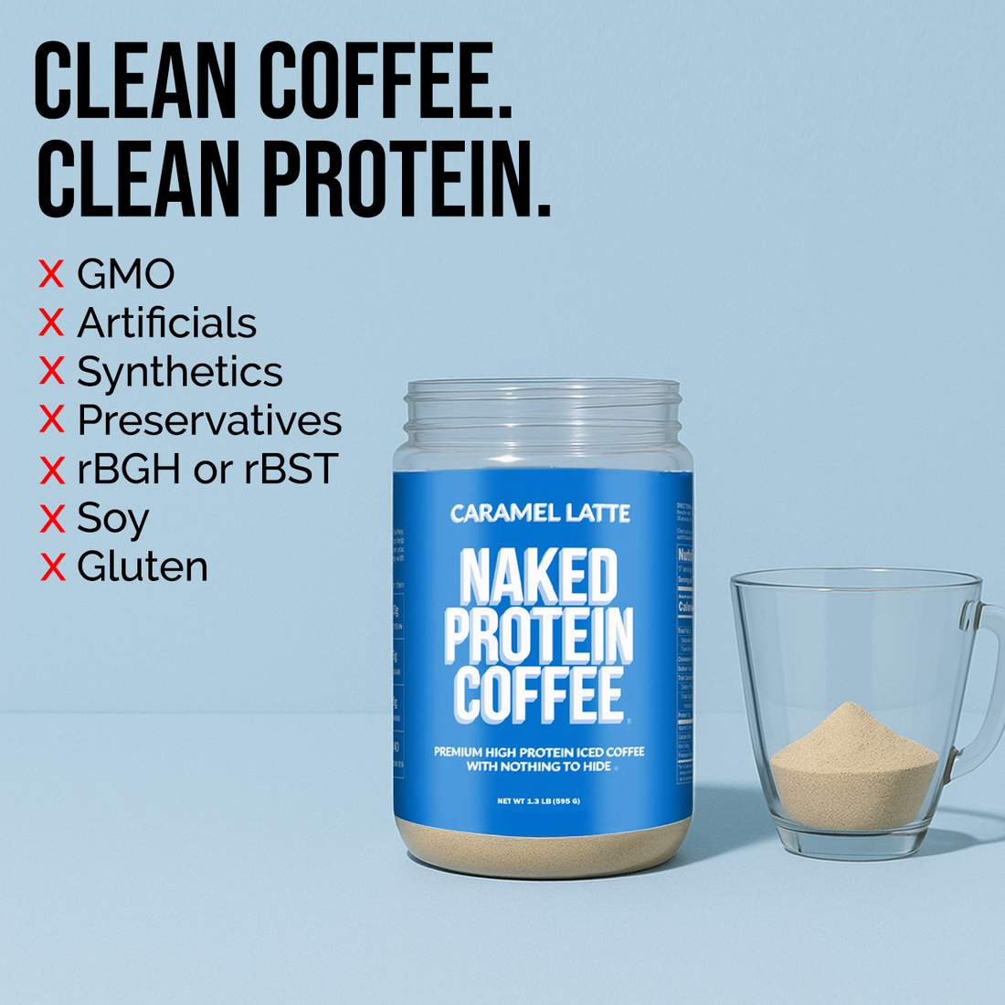 high protein caramel coffee