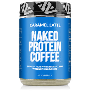 Caramel Latte Protein Iced Coffee | Naked Protein Coffee - 17 Servings
