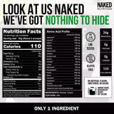casein 1lb unflavored nutrition facts
