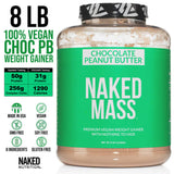 chocolate peanut butter vegan mass 