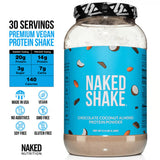 coconut almond protein shake