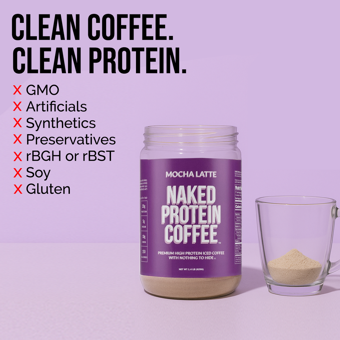 no gmo protein coffee