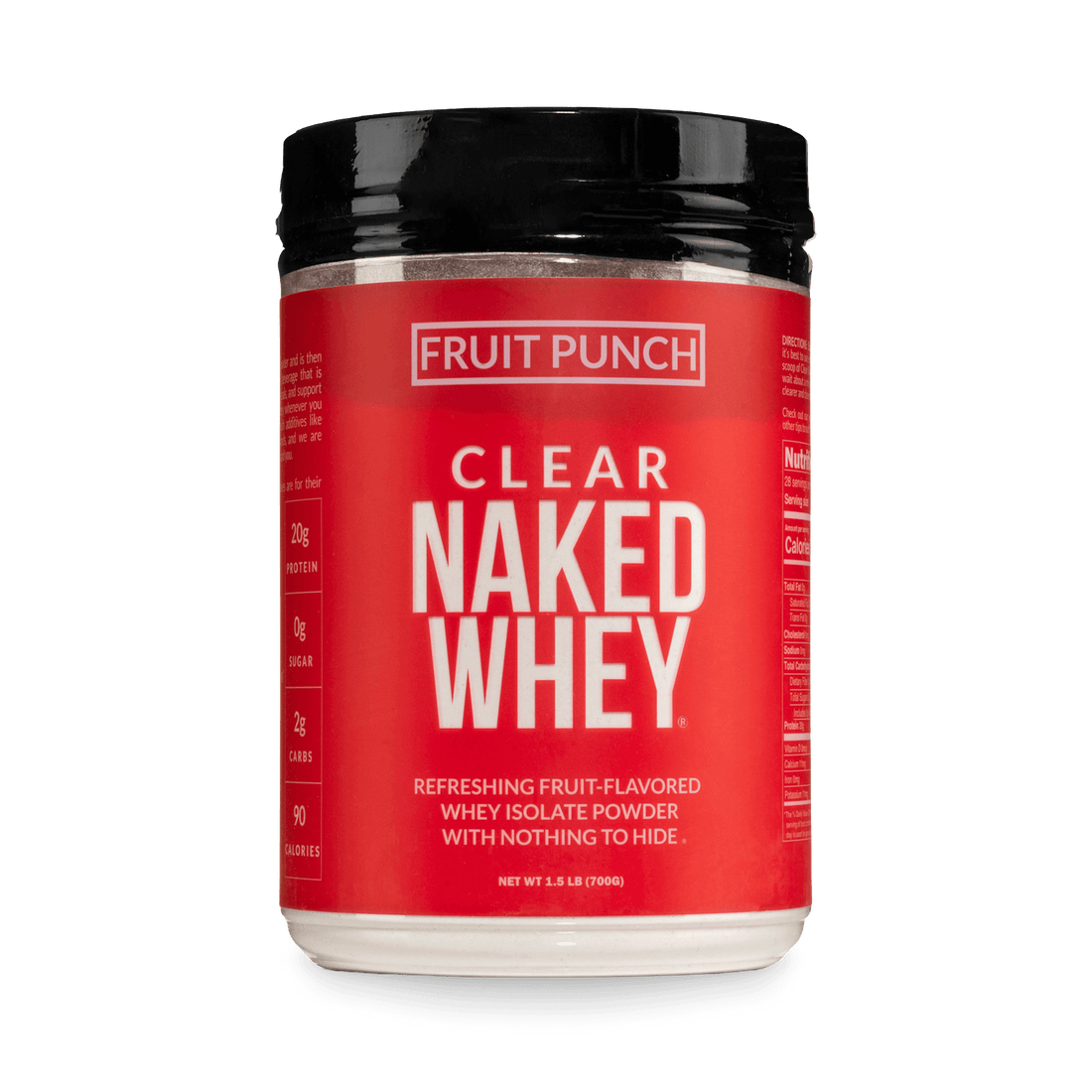 Aislado de proteína de suero de leche Fruit Punch | Clear Naked Whey